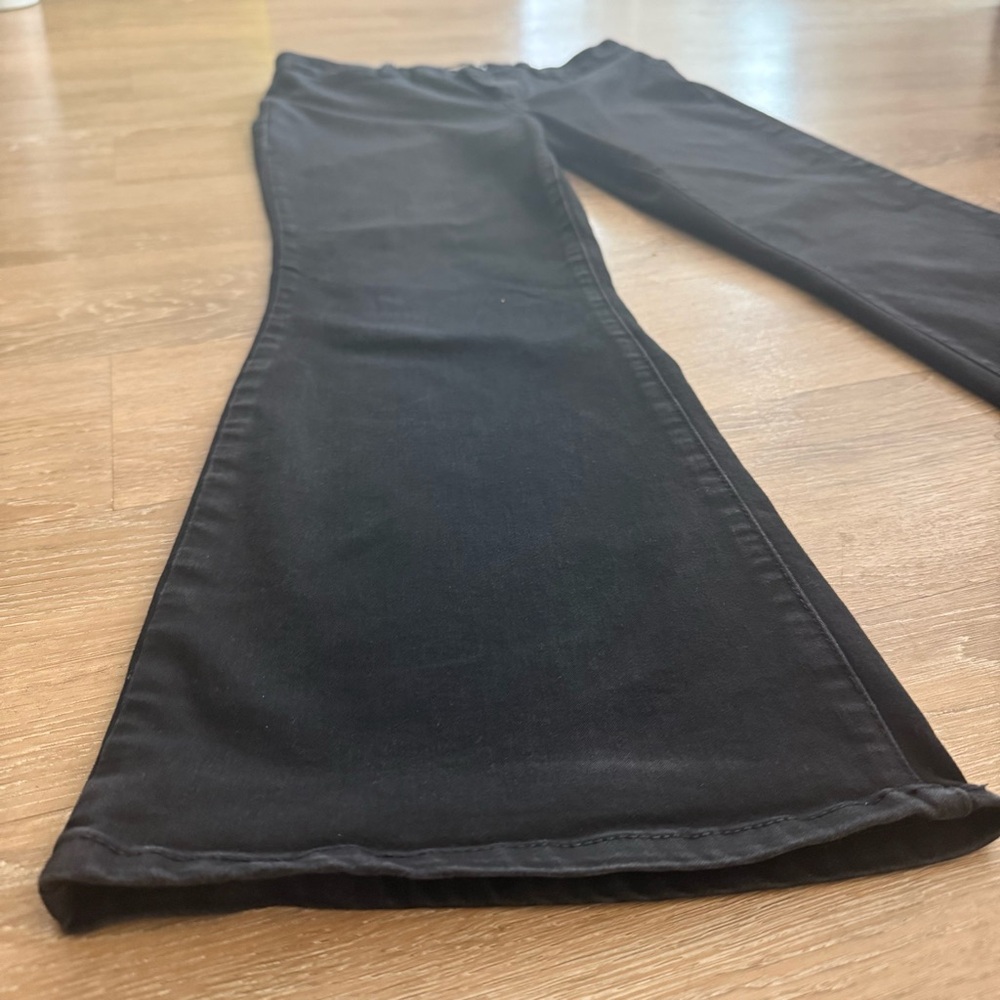 1822 Denim Women's Classic Black Wide Leg Jeans Size 12p/31 - Picture 5 of 8